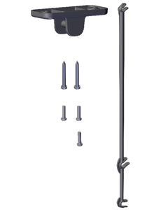 Cool pipe suspension f/ceiling next